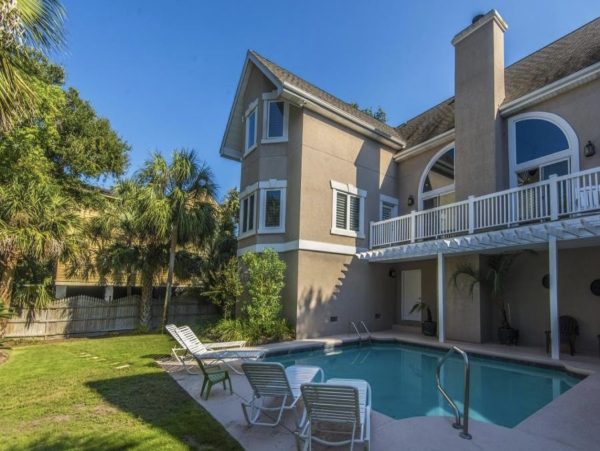 Fabulous Island Home with Private Pool & Fenced Yard